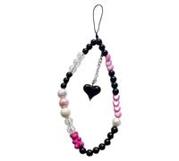 Zqxnt Unico ciondolo a forma di cuore con ciondolo a forma di telefono, con stili eleganti e fragola, per gli amanti personalizzare il fascino dell'amore