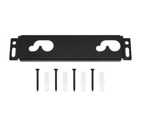 Zqxnt Versatile supporto da parete per speaker, telaio in metallo, installazione facile e sicura, staffa di montaggio per soundbar per guida all'installazione della staffa per parlare