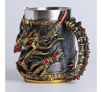 ZQXYXFUS Boccale da birra 3D a forma di mostro, scultura decorativa da scrivania, tazze da caffè originali, celebra il re dei mostri con stile e fascino, leggenda di questa mostruosa arte
