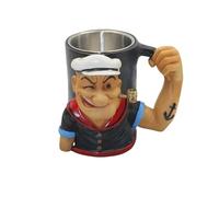 ZQXYXFUS Scultura Decorativa Da Tavolo, Tazza A Forma Di Libro Dipinta In 3D, Tazze Da Caffè Originali, Tazza Di Braccio Di Ferro, Ornamenti In Resina Per La Casa