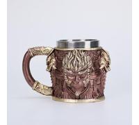 ZQXYXFUS Tazza mostro 3D, scultura decorativa da scrivania, tazze da caffè originali, celebra il re dei mostri con stile e fascino, artigianato in resina per la casa