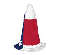 ZQYTGFDC Bandiera del Texas, mantello con cappuccio per adolescenti, mantello con cappuccio per costumi cosplay di Halloween