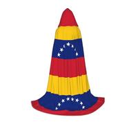 ZQYTGFDC Bandiera del Venezuela L Capo Con Cappuccio Per AdolescentiMantello Con Per Costumi Cosplay Di Halloween