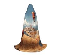 ZQYTGFDC Città e città L Capo con cappuccio per adolescentiMantello Con Per Halloween Cosplay Costumi