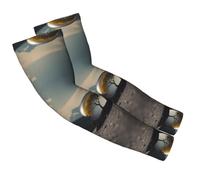 ZQYTGFDC Il massimo della semplicità Maniche Ice Cooling Compression per sport all'aria aperta, Stile dritto, Taglia unica