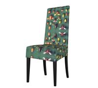 ZQYTGFDC Insect Atlas - Coprisedia per sala da pranzo, protezione universale per animali domestici, in morbido poliestere