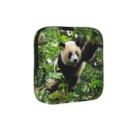 ZQYTGFDC Panda Tree - Astuccio igienico femminile, capacità 6 10 cuscinetti, piccolo organizer per borsa, borsa, valigia, regalo per ragazze e donne
