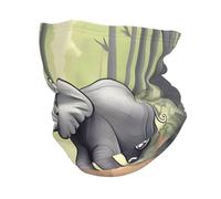 ZQYTGFDC Scaldacollo invernale a forma di elefante, per uomo e donna, in pile, antivento, per sci, escursionismo, ciclismo