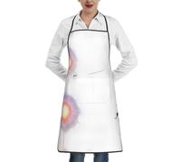 ZQYTGFDC Two Suns Grembiule da cucina Donne Tessuto Impermeabile