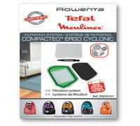 ZR005501 Kit Filtro Hepa Originale Per Rowenta Compacteo Ergo Cyclonic RO5381