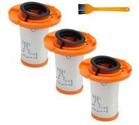 ZR009014 - Filtri HEPA di ricambio per aspirapolvere Rowenta X-Force Flex 13.60 12.60 14.80 16.60, 3 filtri con strumento di pulizia, codice articolo ZR009014