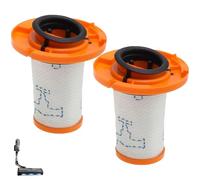 ZR009014 - Filtro di ricambio per aspirapolvere Rowenta X-Force Flex 13.60 RH9A36WV/X-Force Flex 12.60 RH98A8WO/ 16.60 RH9CD9E0/ 14.80 RH9B74WO, confezione da 2 filtri lavabili