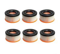 ZR009015 - Filtro di ricambio per aspirapolvere Rowenta per X-Force per modelli Flex 12.60/13.60/14.80, accessori per aspirapolvere senza fili (confezione da 6)