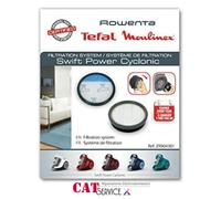 ZR904301 KIT 2 FILTRI ROWENTA ORIGINALI SWIFT POWER CYCLONIC