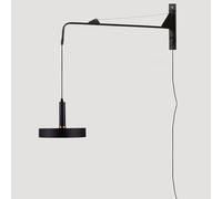 ZR98US Adjustable Long Arm Wall Lamp, Bedroom Bedside Lamp with Cable And Switch, Industrial Wall Lamp Compatible with Stairs, Living Room Hallway, Chandelier