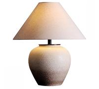 ZR98US Bedside for Bedroom lampsNew Chinese -Style Minimalist Retro Ceramics Table Lamp Villa Clubhouse Porch Decoration(Color:A,Size:)