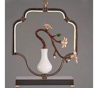 ZR98US Bedside Lamps for Pure Copper Bedroom Lamp, Living Room Decorative Table Lamp(Color:D,Size:Button)