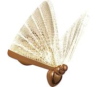 ZR98US Butterfly Lamp Acrylic Lampshade Light Luxury Wall 6W Compatible with Bedroom Bedside Living Room, Chandelier