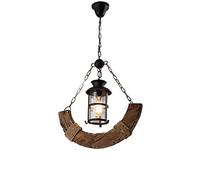 ZR98US Chandelier American Country Creative Light,Bar,Cafe,Antique Western Restaurant,Illumination Decorative Ceiling Hanging Lamp,Night Light,Wood Chandeliers Farmhouse