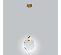 ZR98US Crystal Pendant Luxury Mi-Ni Postmodern 5W Hanging Lights Compatible with Bedroom Living Room Cafe Bar, Chandelier