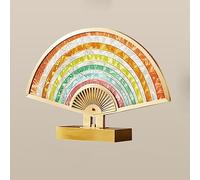 ZR98US Desk Lampe de Chevet Bedside Lamp Night Creative Wine Bottle Shape Iron Copper Line Light Romantic Room Bedroom Decorative Table Lamp(Color:F,Size:)