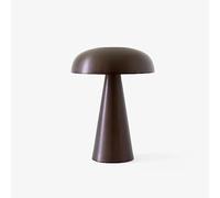 ZR98US Desk Lampe de Chevet Night Mushroom Solid Wood Table Lamp Touch Bedroom Bedside Lamp(Color:F,Size:)