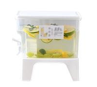 ZR98US Drink Dispenser 3.5L Cold Kettle Refrigerator with Faucet Bottle Drinkware Kettle Pot Beverage Dispenser Home Cool Water Jug Bucket Easy Dispensing