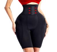 ZR98US Enhancer Hip Pads Body Shaper Padded with Buckle Thigh Slimmer Butt Lifter Shapewear Girdles