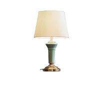 ZR98US for lampsAmerican Light Luxury all -Bronze Ceramic Lamp Master Bedroom Bedside Table Lamp(Color:A,Size:Remote Control)