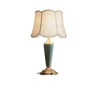 ZR98US for lampsAmerican Light Luxury all -Bronze Ceramic Lamp Master Bedroom Bedside Table Lamp(Color:A,Size:Remote Control)