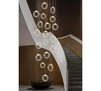 ZR98US Home Duplex Hotel Postmodern Minimalist Atmosphere Bedroom Bedside Long Chandelier Decor Pendant Light