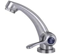 ZR98US Kitchen Faucets Continental Bronze Black Faucet Pure Copper Antique Hot And Cold Water Under The Stage Basin