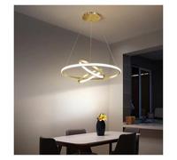 ZR98US Lamp, Round Dimmable Dining Table Lamp Personalized with Remote Control Ceiling Light, Chandelier