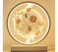 ZR98US Lamps for Bedroom Room Bedside Table Lamp, Send The New Couple Wedding Gift Eternal Light(Color:A,Size:Remote Control)