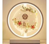 ZR98US Lamps for Bedroom Room Bedside Table Lamp, Send The New Couple Wedding Gift Eternal Light(Color:A,Size:Remote Control)