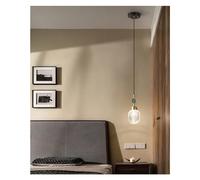 ZR98US Light Hanging Adjustable Gold Pendant Compatible with Kitchen Island Bedside Living Room, Chandelier