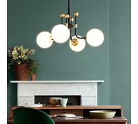 ZR98US Living Pendant Light Postmodern Compatible with Bedroom Dining Room Study Magic Bean Lamp, Chandelier