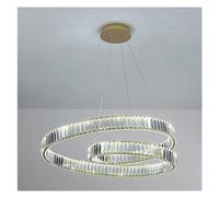 ZR98US Lrregular Ring Crystal Light Fixture Home Decoraction Luxury Decor Hanging Lamp, Chandelier