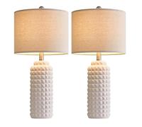 ZR98US Moderno Lampo Ceramicato per Camera, Soglia Alta per Torrette, Adatto al Salotto, Rientro di Stato, Ufficio (2 Porzioni)