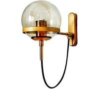 ZR98US Mounted Lights, Mid-Century Glass Globe Wall, Chandelier
