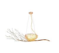 ZR98US Nordic Creative Personality Nesting Ceiling Light 110- Living Bedroom Dining Room/Minimalist Aluminum Chandelier Hanging Lamp * 10W Device/Style