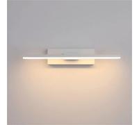 ZR98US Rotatable Lamp, Nordic Aluminum 3-Color Dimmable Wall Light for Mirror Bedroom Living Room Hallway(Black)