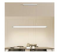 ZR98US Ultra Slim Light Dining Table White Study Bar Pendant Lights Living Room Fixtures, Chandelier