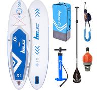 ZRAY Stand Up Paddle Board Gonfiabile Allround SUP Set Completo, Tavola iSUP Drop-Stitch con Pagaia 3 Pezzi Pompa Alta Pressione Zaino Leash Pinna Slide-In, per Adulti Ragazzi Bambini