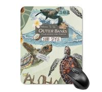 ZRCLXLVU Esterno banche Notebook Giocatori Quotidiani Decorativo Pratico Precisione Antiscivolo Supporto Mouse Pad Rivestimento Studio
