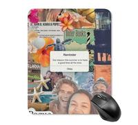 ZRCLXLVU Esterno banche Tranquillo Scrivania Liscio Antiscivolo Ufficio Mouse Pad Sicuro Gioco Console Giornali