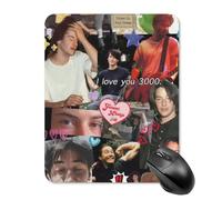 ZRCLXLVU Keanu Reeves - Tappetino per mouse da gioco, comodo tappetino per mouse da gioco, superficie liscia
