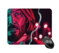 ZRCLXLVU Keanu Reeves - Tappetino per mouse decorativo per scrivania, confortevole, ultra sottile, per la casa, minimalista, affidabile per tutti i giorni