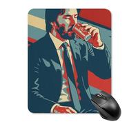 ZRCLXLVU Keanu Reeves - Tappetino per mouse leggero, decorativo, minimalista, impermeabile, per la scuola e tutti i giorni