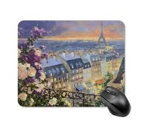 ZRCLXLVU Monet - Tappetino per mouse con tracciamento della pittura decorativa per scrivania, supporto professionale ultra sottile